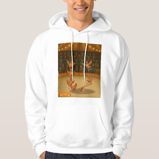 Chirpy Chickens acrobat squad Hoodie (Front)