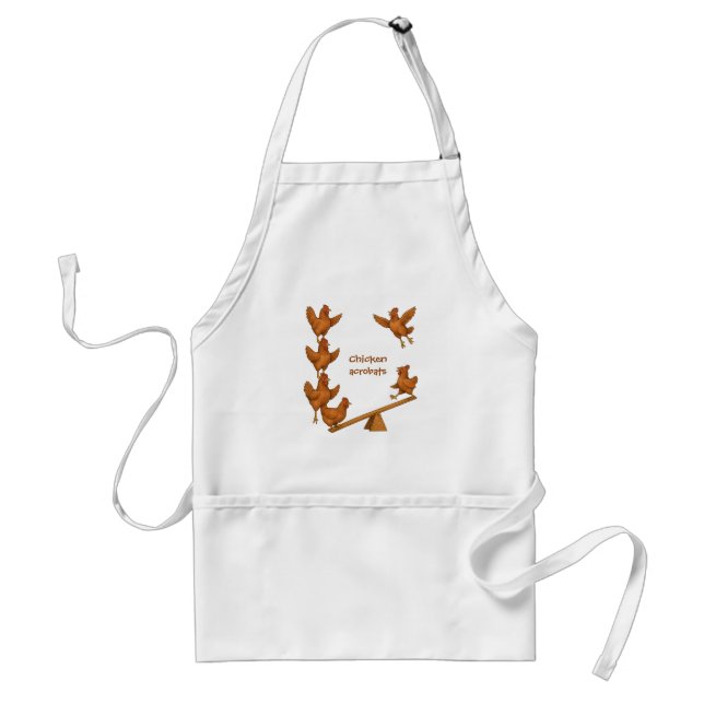 Chirpy Chickens acrobat squad Standard Apron (Front)