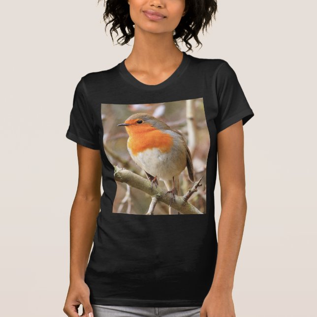 Chirpy Robin T-Shirt (Front)