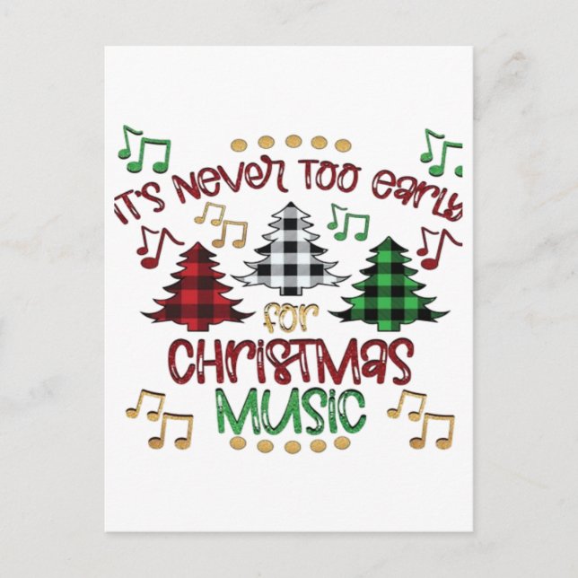 Chirstmas Holiday Postcard (Front)