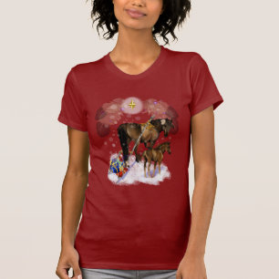 Chirstmas Mare and Colt- Shirts