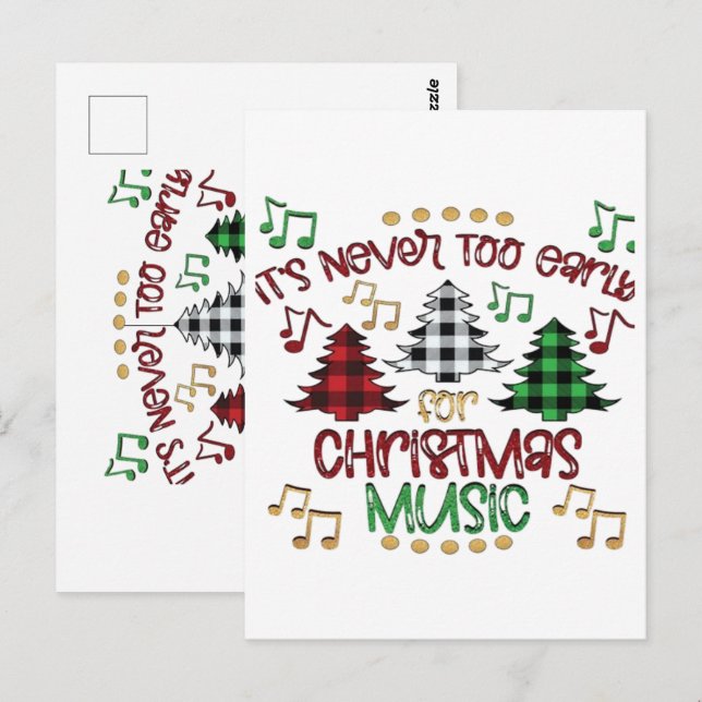 Chirstmas Postcard (Front/Back)