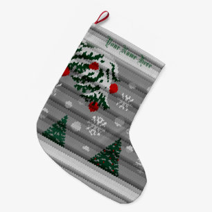 Chirstmas Stocking Custom Blue Christmas Stockings