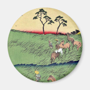 Chiryu by Utagawa, Hiroshige Ukiyoe Magnet