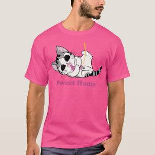 Chi'S Sweet Home Cute Cat T-Shirt