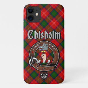 Chisholm Clan Badge & Tartan Phone Case
