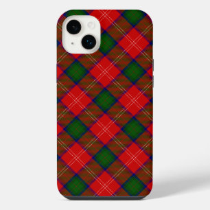 Chisholm tartan red green plaid iPhone 14 plus case