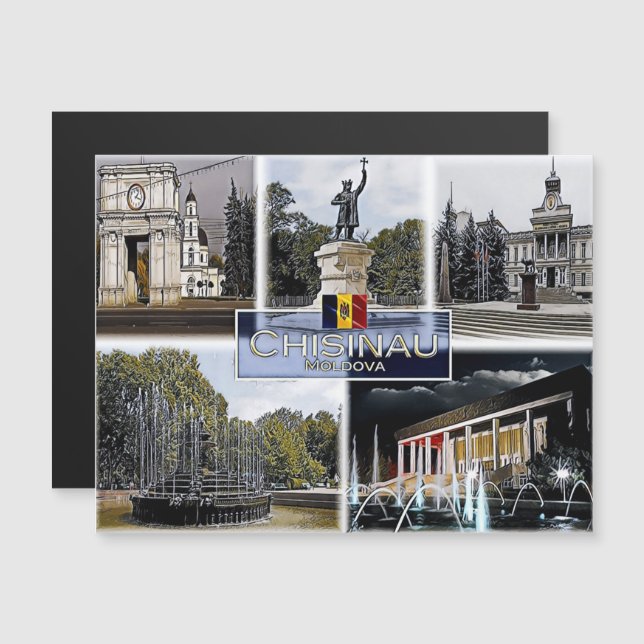 Chisinau - Moldova - Mosaic - (Front/Back)