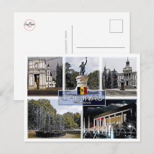 Chisinau - Moldova - Mosaic - Postcard