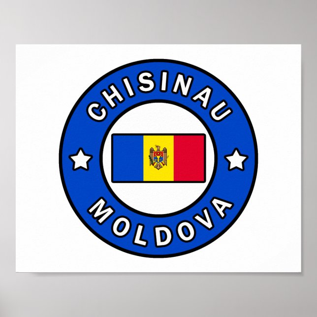 Chisinau Moldova Poster (Front)
