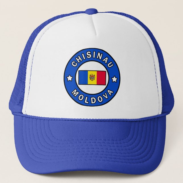 Chisinau Moldova Trucker Hat (Front)