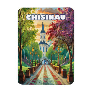Chisinau, the vibrant heart of Moldova Magnet