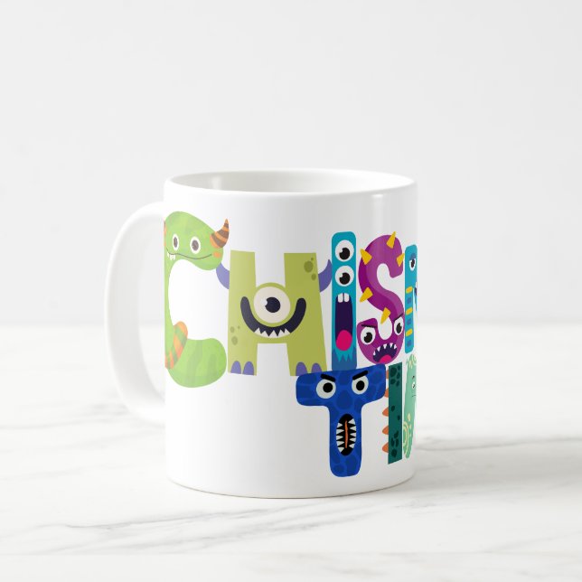 Chisme in Style with This Trendy Coffee Mug (Front Left)