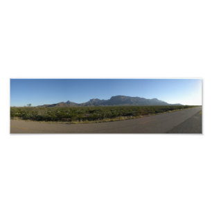 Chisos Mountains, Texas Photo Print