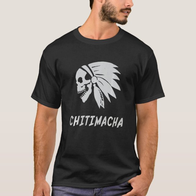 Chitimacha Native American Indian Tradition Respec T-Shirt (Front)