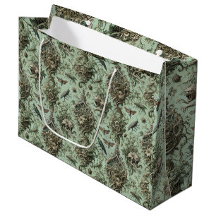Chitinous Elegy – Gothic Insect  Large Gift Bag