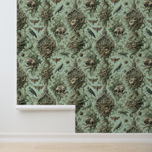 Chitinous Elegy – Gothic Insect  Wallpaper