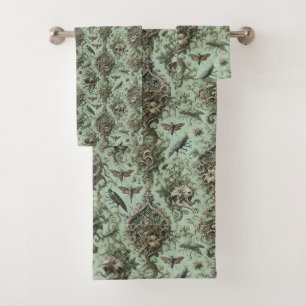 Chitinous Elegy – Gothic Victorian Bath Towel Set