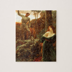 Chivalry [Sir Frank Dicksee] Jigsaw Puzzle