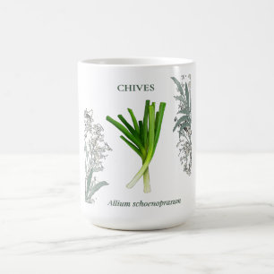 Chives — Allium schoenoprasum Coffee Mug