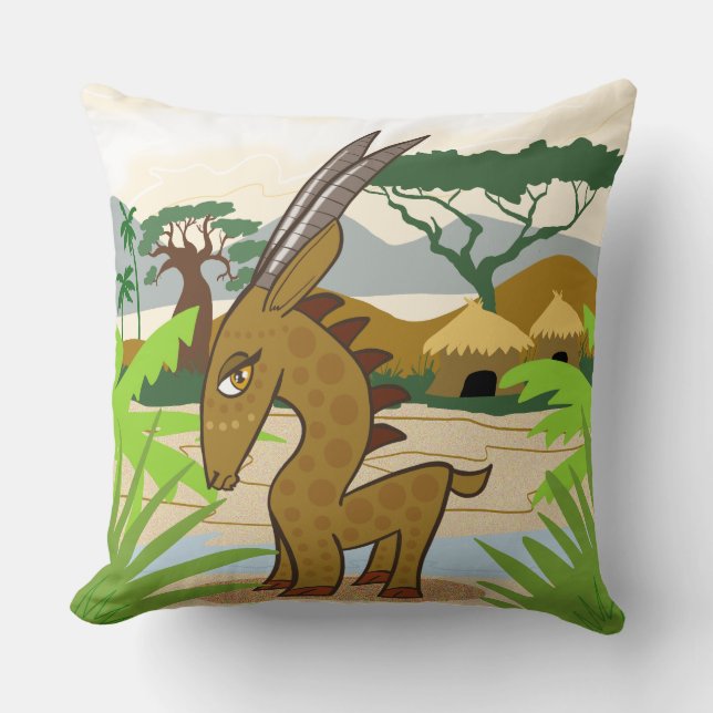 Chiwara Cushion (Front)