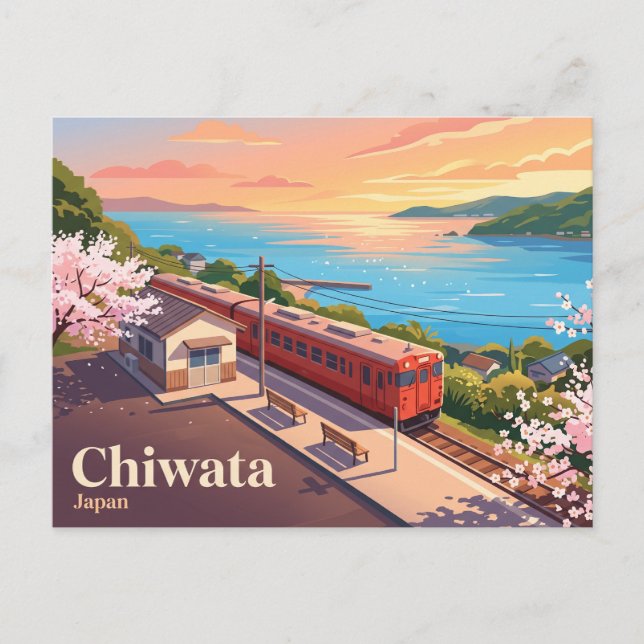 Chiwata, Japan Postcard (Front)
