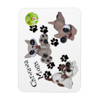 Chiwawa Mon Magnet