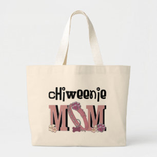 ChiWeenie MOM Large Tote Bag