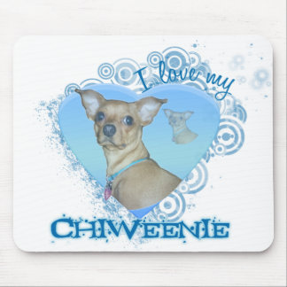 chiweenie mouse pad