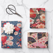 Chiyogami Yuzen Washi Style pattern