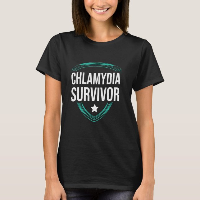Chlamydia Survivor 1 T-Shirt (Front)