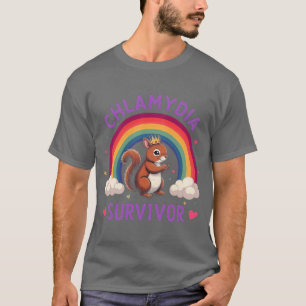 Chlamydia Survivor Funny Embarrassing Adult Humor T-Shirt