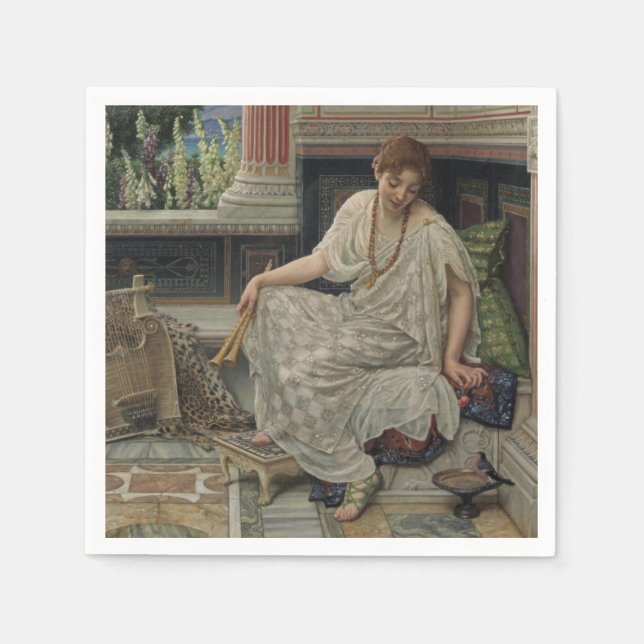 Chloe (by Edward Poynter) Napkin (Front)
