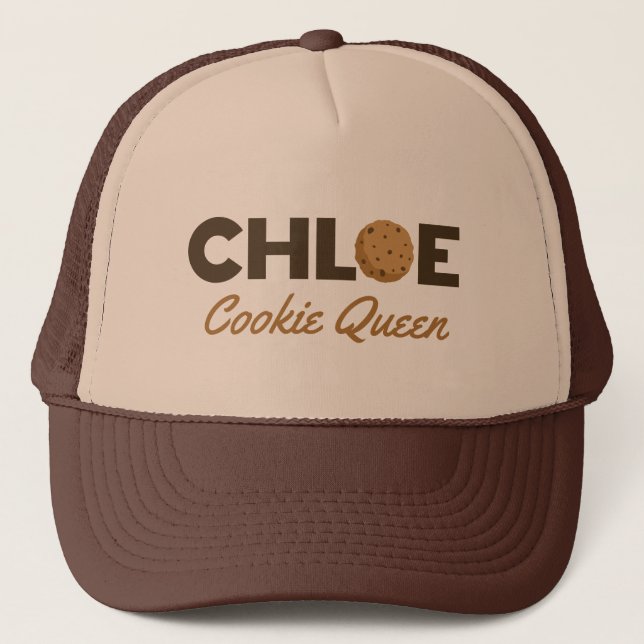 Chloe cookie Queen Trucker Hat (Front)