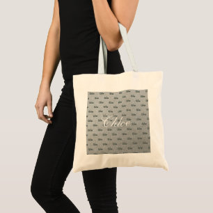 Chloe custom tote cloth canvas grocery bag