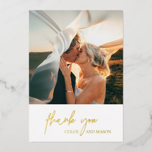 Chloe Elegant Wedding Thank You