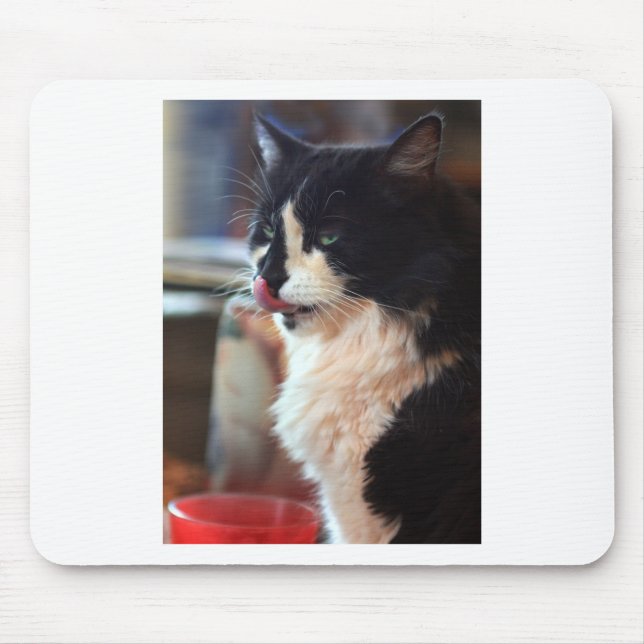 Chloe Licks Mouse Mat (Front)