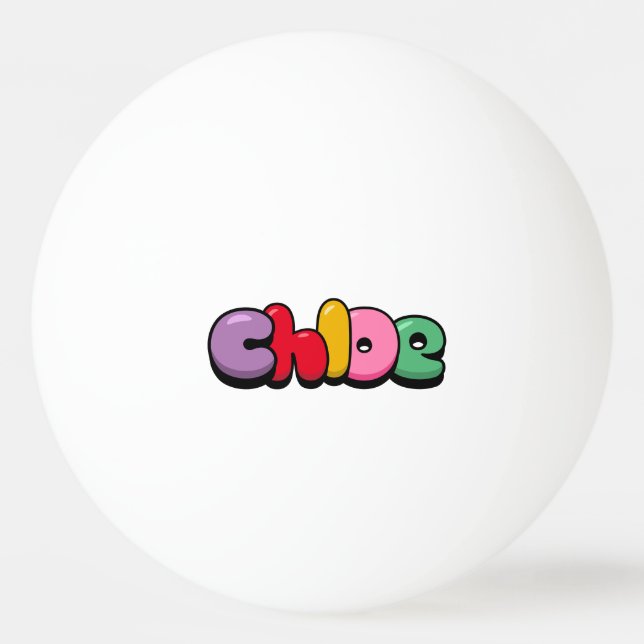 Chloe Ping Pong Ball (Front)
