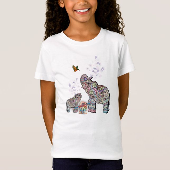 Chloé’s Colouring Art T-Shirt (Front)