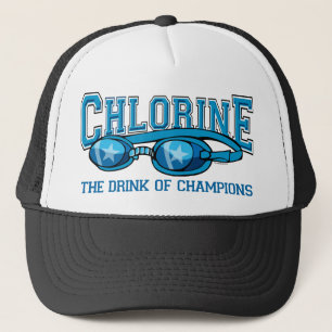 Chlorine Drink Of Champions Trucker Hat