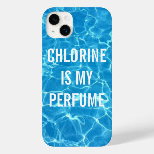 Chlorine Is My Perfume Swimming Pool Typographic Case-Mate iPhone 14 Plus Case