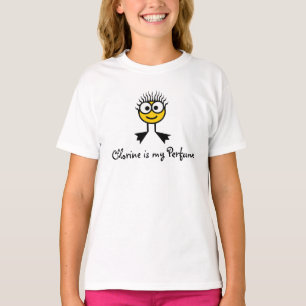 Chlorine is my Perfume - Yellow Swim Character T-Shirt