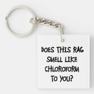 Chloroform Key Ring