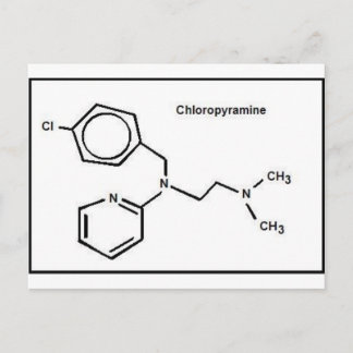 Chloropyramine Postcard