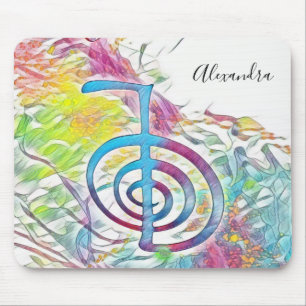 Cho Ku Rei - Abstract Watercolor Mouse Mat