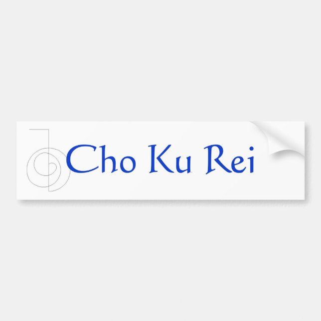 Cho Ku Rei Bumper Sticker (Front)