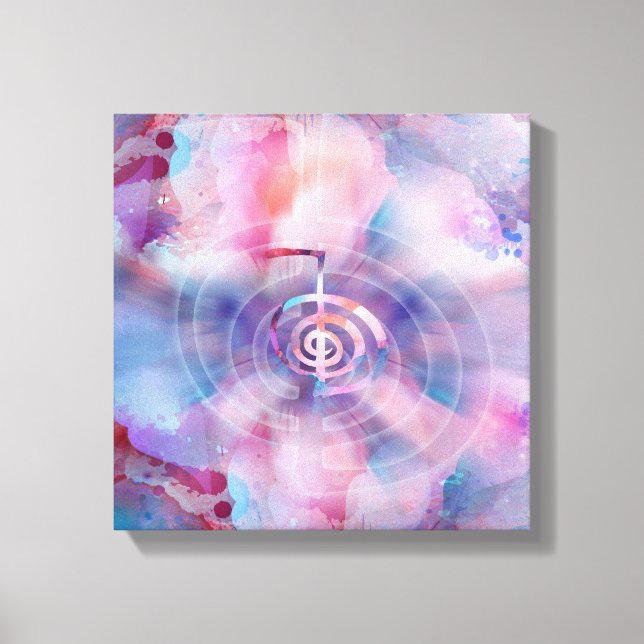 Cho Ku Rei - Gentle Watercolor Canvas Print (Front)