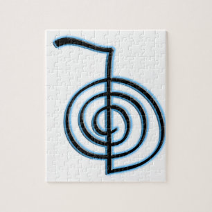 Cho Ku Rei Reiki Symbol Jigsaw Puzzle