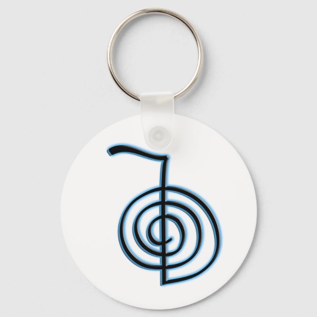 Cho Ku Rei Reiki Symbol Key Ring (Front)