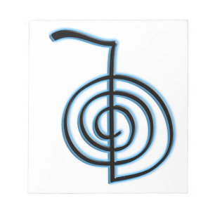 Cho Ku Rei Reiki Symbol Notepad